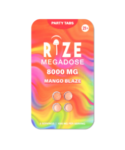 Rize Megadose Party Tabs – Mango Blaze 8000mg